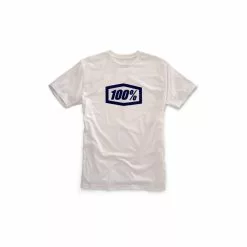 100% T-Shirt Essential White - Blue