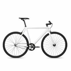 6KU Track Singlespeed/Fixed Bike - White