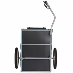 XLC Lastenanhänger Doggy VAN BS-L04 - Blau/Grau -Bikes Verkaufsgeschäft 3092004001 fahrradanhaenger xlc doggy van 02 850241