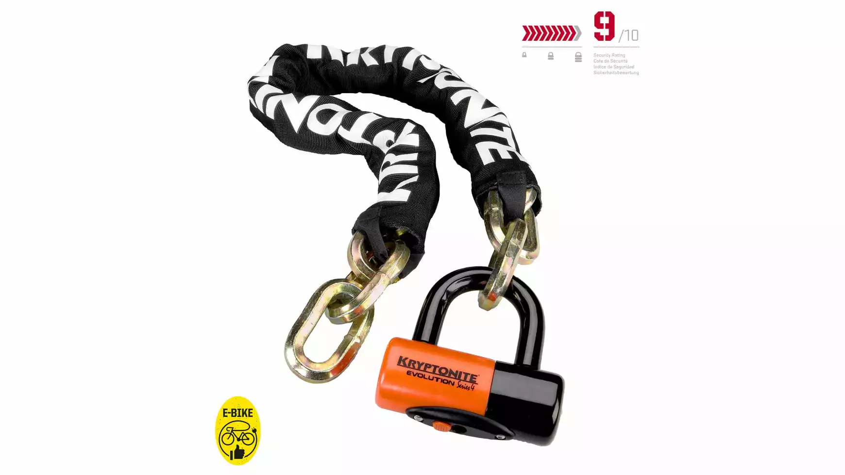 Kryptonite New York Chain Lock Evo - Fahrradschloss Kette 1 Kryptonite New York Chain Lock Evo - Fahrradschloss Kette