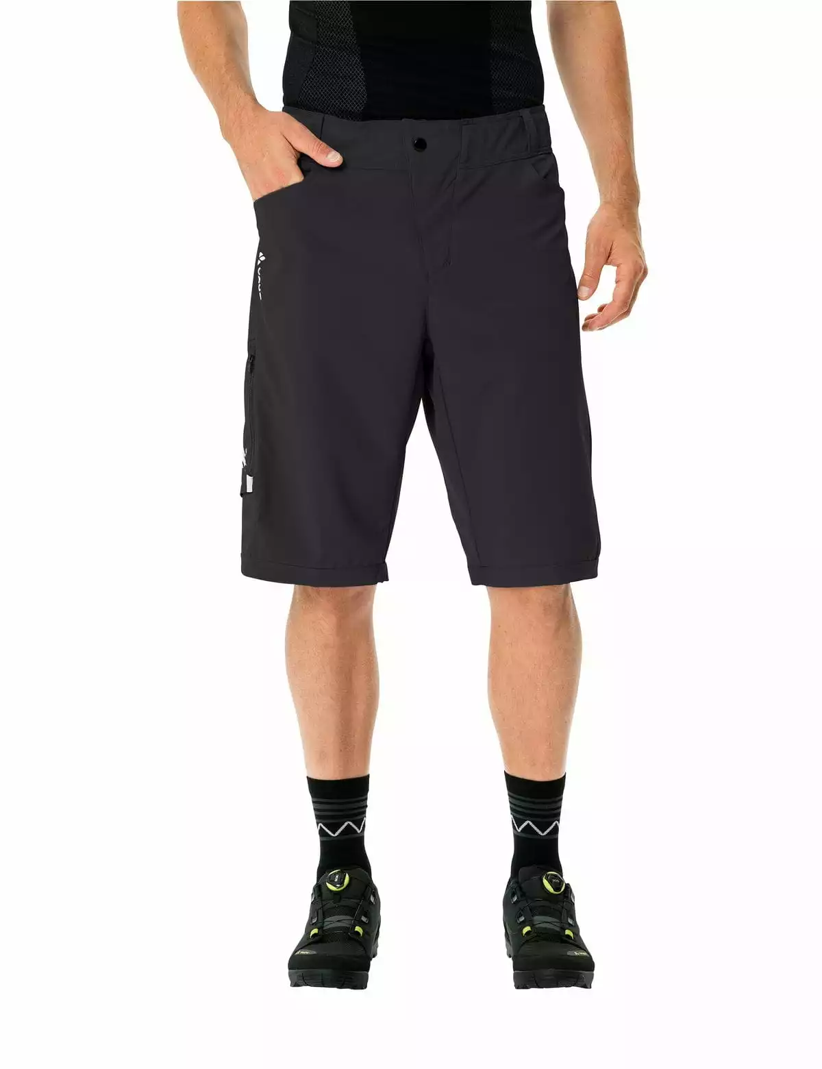 VAUDE Men's Ledro Shorts Schwarz 2 VAUDE Men's Ledro Shorts Schwarz – Bild 2