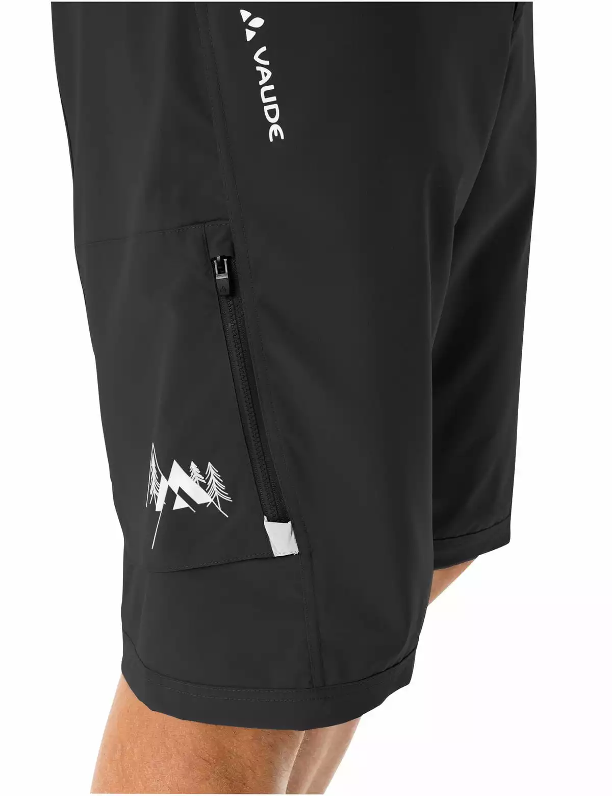 VAUDE Men's Ledro Shorts Schwarz 5 VAUDE Men's Ledro Shorts Schwarz – Bild 5