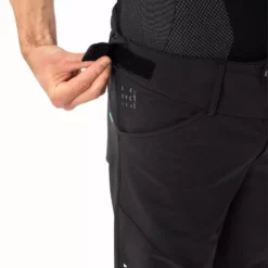 VAUDE Qimsa Light Softshell Hose - Schwarz -Bikes Verkaufsgeschäft 42562 010 d 3