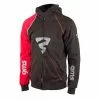 GMS Hoodie FOX - Schwarz-rot