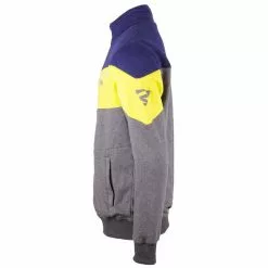 GMS Sweatjacke LEO - Dunkelblau-fluogelb-grau -Bikes Verkaufsgeschäft GMSSweatjackeLEO dunkelblau fluogelb grau 3