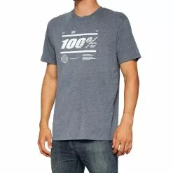 100% Global T-Shirt - Heather Grey