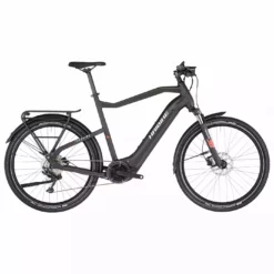 Haibike Trekking 6 Herren - Matte Black Red Reflex