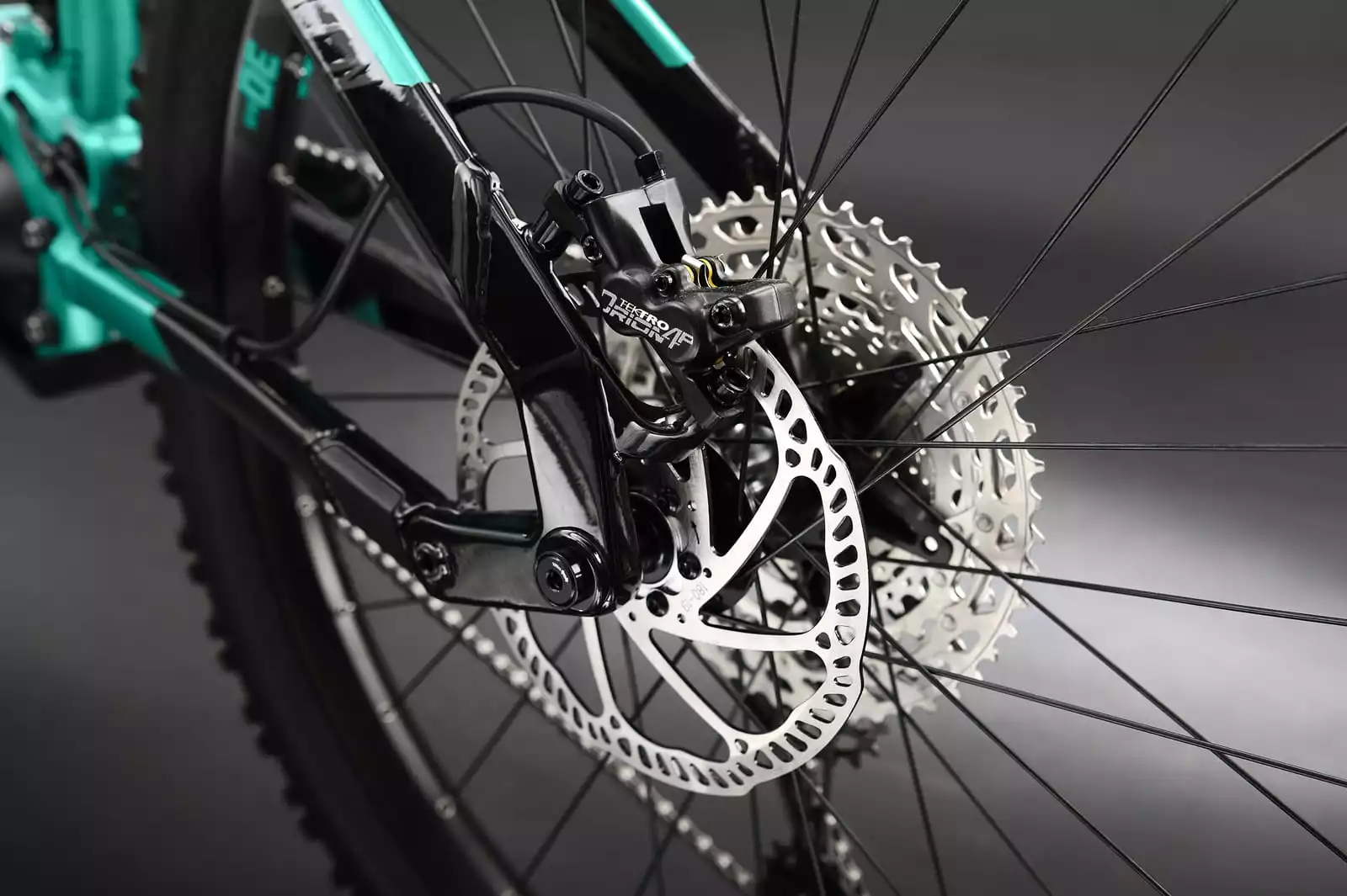 Haibike AllMtn 1 MTB Fully - Aquamarine / Black 6 Haibike AllMtn 1 MTB Fully - Aquamarine / Black – Bild 6