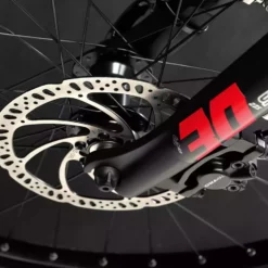 Haibike Trekking 6 Herren - Matte Black Red Reflex -Bikes Verkaufsgeschäft Haibike MY22 Detail Brakes Trekking 6 HIGH black