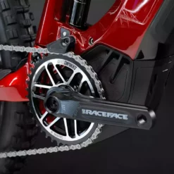 Haibike AllMtn CF 12 MTB Fully - Gloss Matte Dyn Red Black 17 Haibike AllMtn CF 12 MTB Fully - Gloss Matte Dyn Red Black -Bikes Verkaufsgeschäft Haibike MY22 Detail Crank AllMtn CF 12