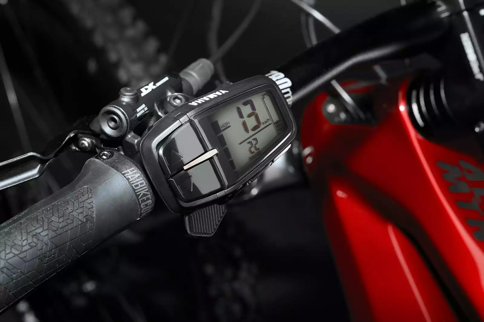 Haibike AllMtn CF 12 MTB Fully - Gloss Matte Dyn Red Black 4 Haibike AllMtn CF 12 MTB Fully - Gloss Matte Dyn Red Black – Bild 4