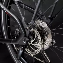 Haibike Trekking 6 Herren - Matte Black Red Reflex -Bikes Verkaufsgeschäft Haibike MY22 Detail Rear Trekking 6 HIGH black