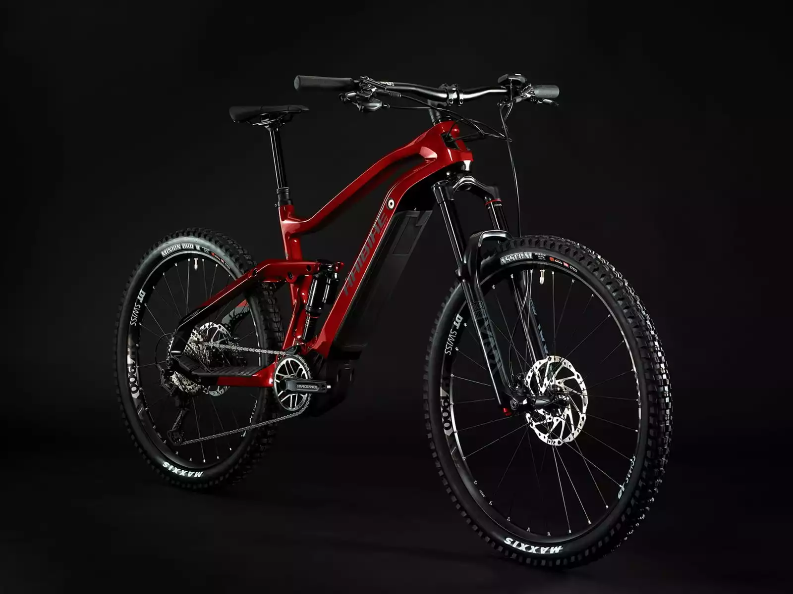Haibike AllMtn CF 12 MTB Fully - Gloss Matte Dyn Red Black 2 Haibike AllMtn CF 12 MTB Fully - Gloss Matte Dyn Red Black – Bild 2