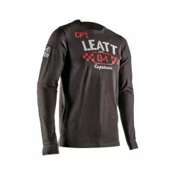LEATT Langarmshirt Heritage Schwarz