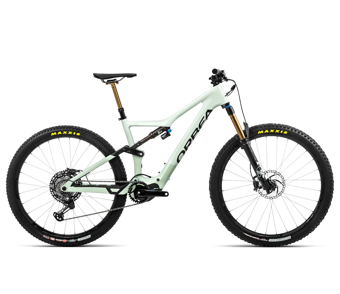 Orbea RISE M-TEAM Sap White - Green Fog (Gloss) 1 Orbea RISE M-TEAM Sap White - Green Fog (Gloss)