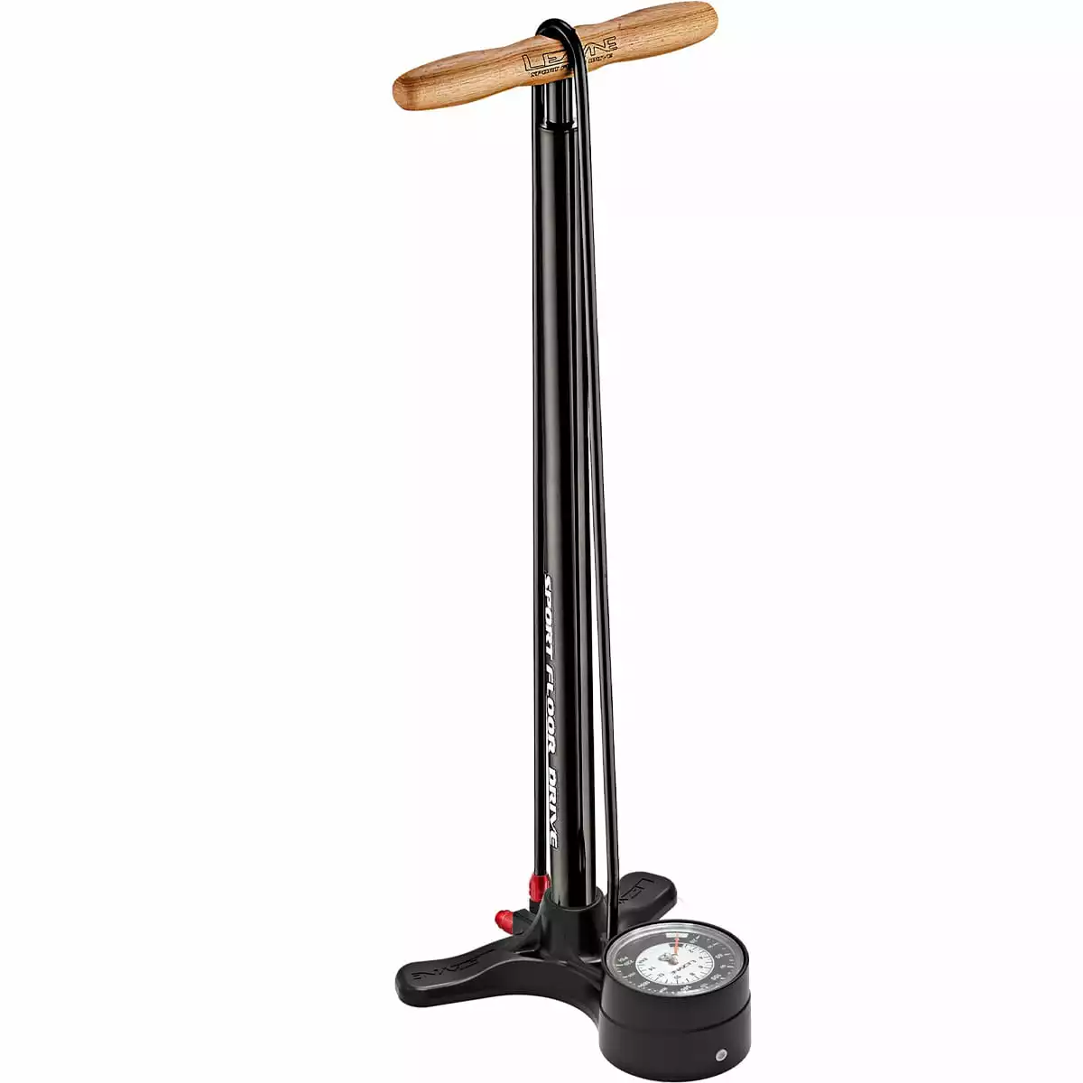 Lezyne Standluftpumpe Sport Floor Drive - Schwarz 1 Lezyne Standluftpumpe Sport Floor Drive - Schwarz