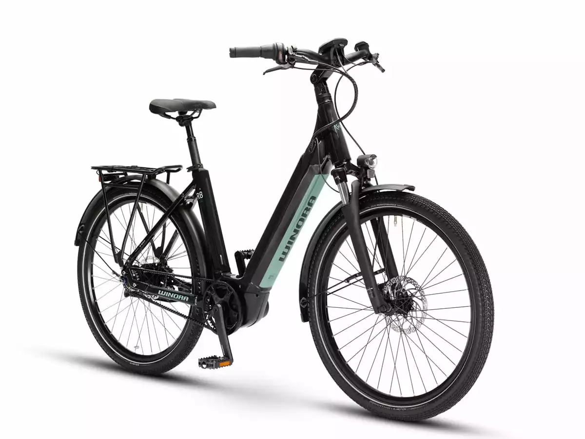 Winora Sinus R8f Tiefeinsteiger - Onyxschwarz 2 Winora Sinus R8f Tiefeinsteiger - Onyxschwarz – Bild 2