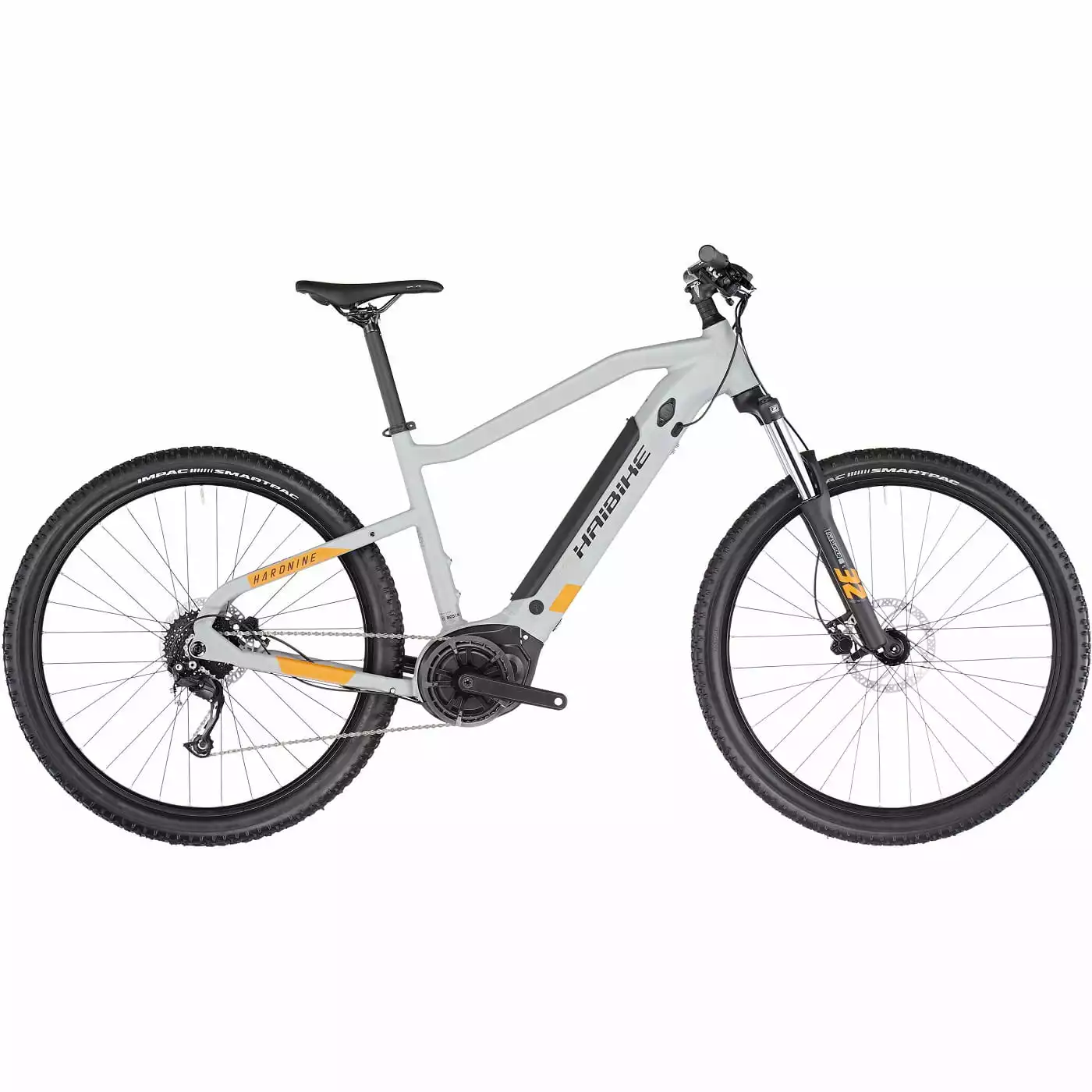 Haibike HardNine 4 MTB Hardtail - Cool Grey / Lava Matte 1 Haibike HardNine 4 MTB Hardtail - Cool Grey / Lava Matte