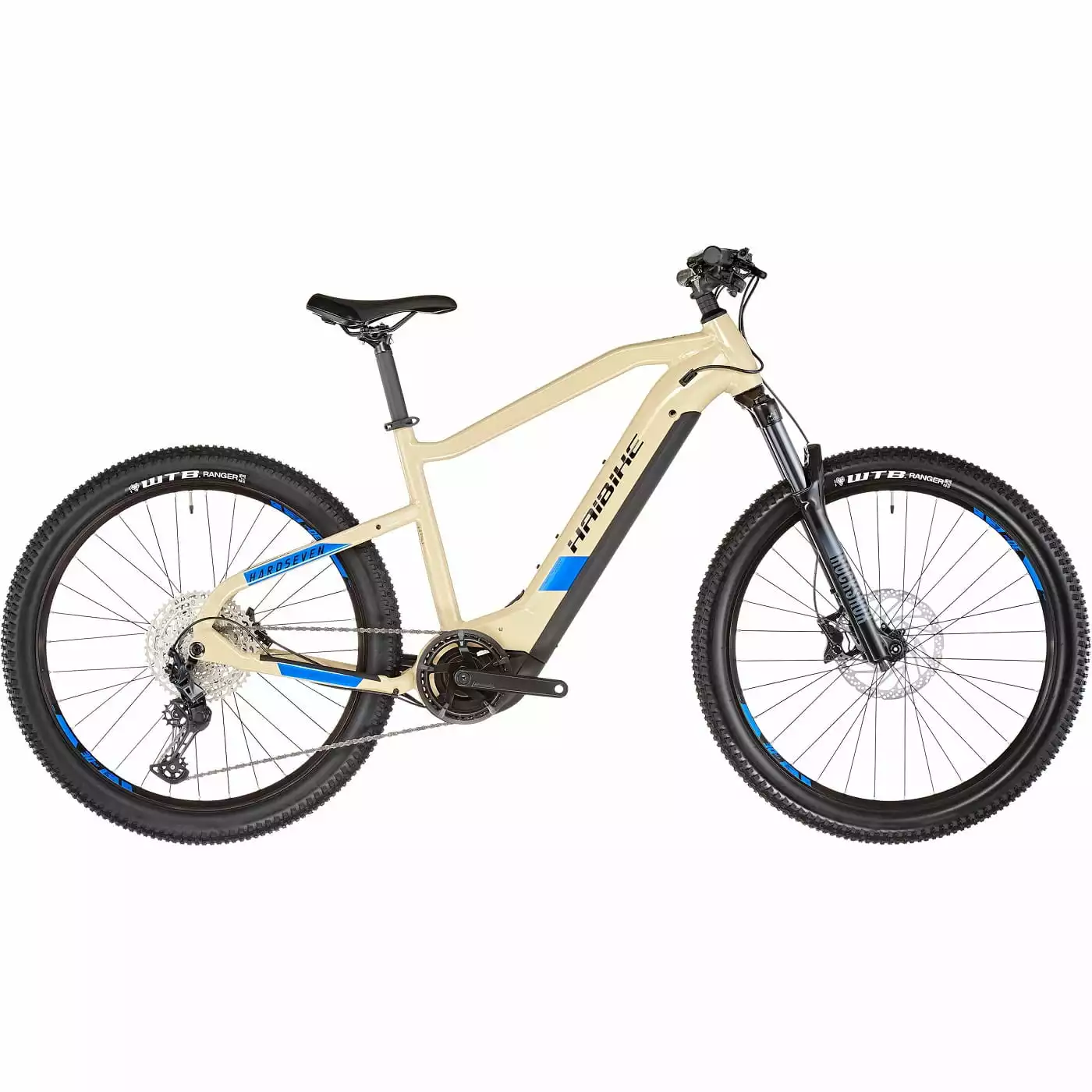 Haibike HardSeven 7 MTB Hardtail - Coffee / Blue 1 Haibike HardSeven 7 MTB Hardtail - Coffee / Blue