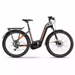 Haibike Trekking 10 Tiefeinsteiger - Titan / Lava Matt