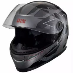 IXS 135 KID 2.0 Helm - Grau-schwarz-rot -Bikes Verkaufsgeschäft iXS135KID2 0Helm grau schwarz rot 3