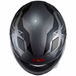 IXS 135 KID 2.0 Helm - Grau-schwarz-rot -Bikes Verkaufsgeschäft iXS135KID2 0Helm grau schwarz rot 4