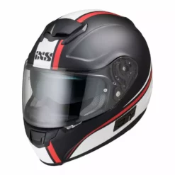 IXS 215 2.1 Motorradhelm Matte Black White Red