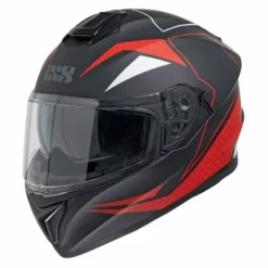 IXS 216 2.0 Motorradhelm - Matt Schwarz-rot