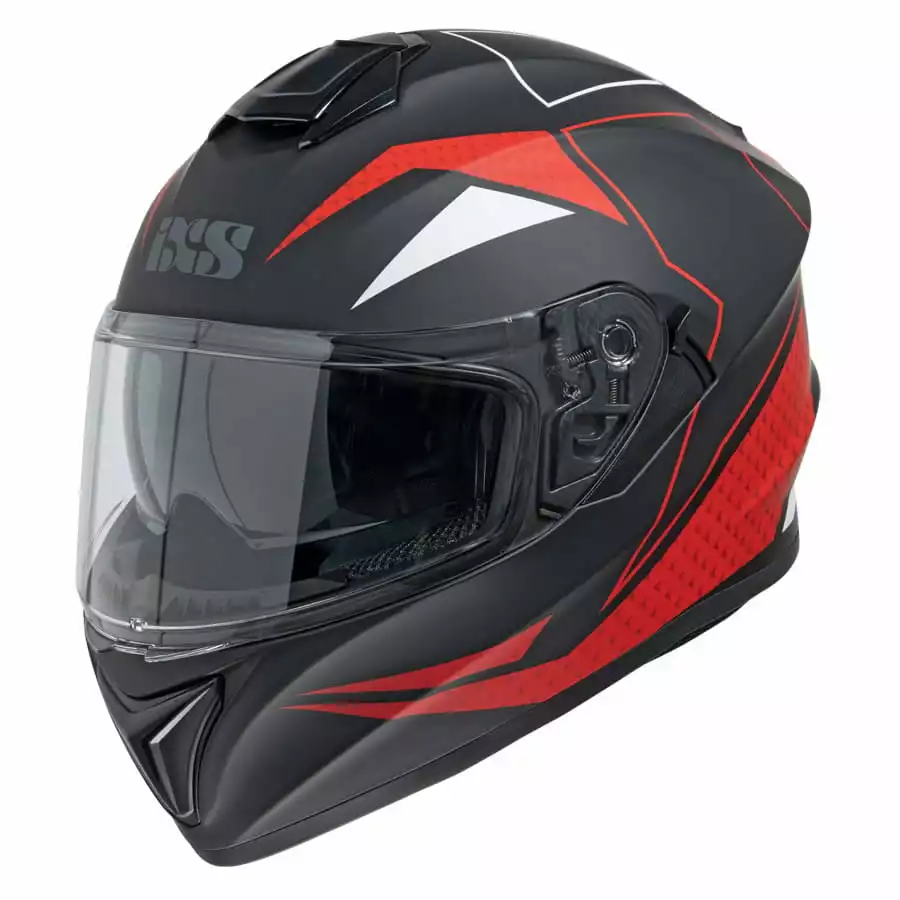 IXS 216 2.0 Motorradhelm - Matt Schwarz-rot 1 IXS 216 2.0 Motorradhelm - Matt Schwarz-rot