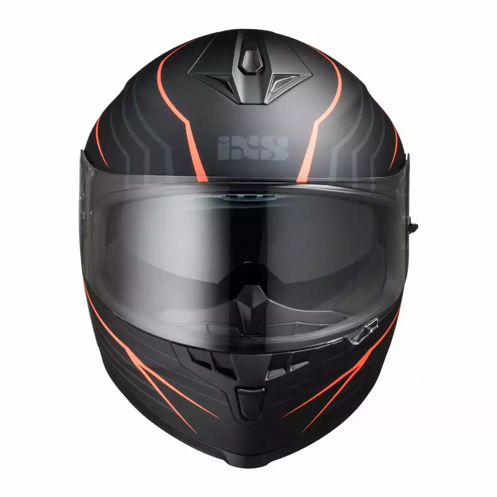 Integralhelm IXS1100 2.1 Matte Black Orange 2 Integralhelm IXS1100 2.1 Matte Black Orange – Bild 2