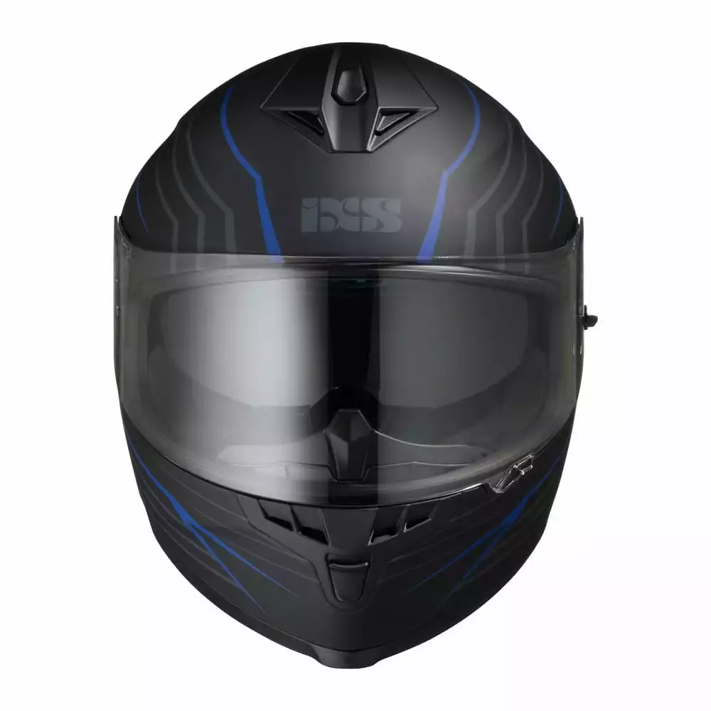 Integralhelm IXS1100 2.1 Schwarz-blau Matt 2 Integralhelm IXS1100 2.1 Schwarz-blau Matt – Bild 2