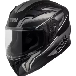 Integralhelm IXS136 2.0 Kids Schwarz Matt-grau