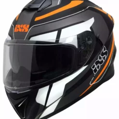 Integralhelm IXS216 2.2 - Grau-schwarz-orange Fluo