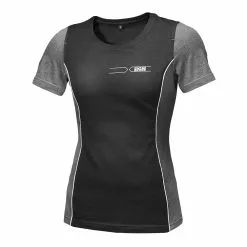 IXS Team Damen T-Shirt - Grau-schwarz