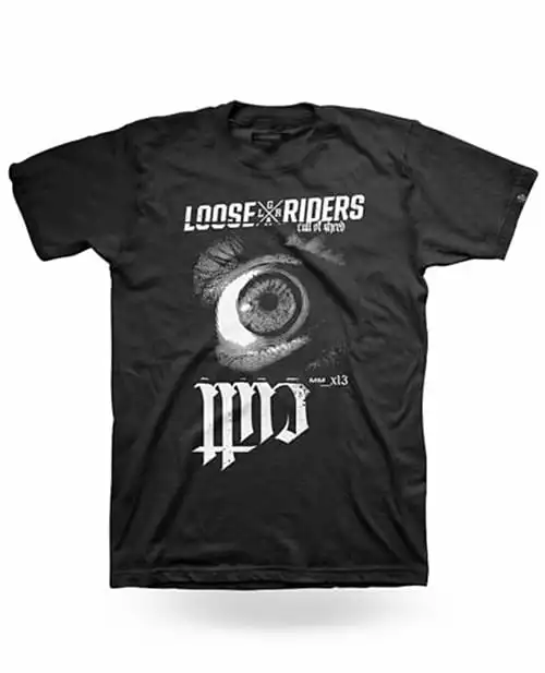 LOOSE RIDERS Lifestyle Men T-Shirts - Cult Black 1 LOOSE RIDERS Lifestyle Men T-Shirts - Cult Black