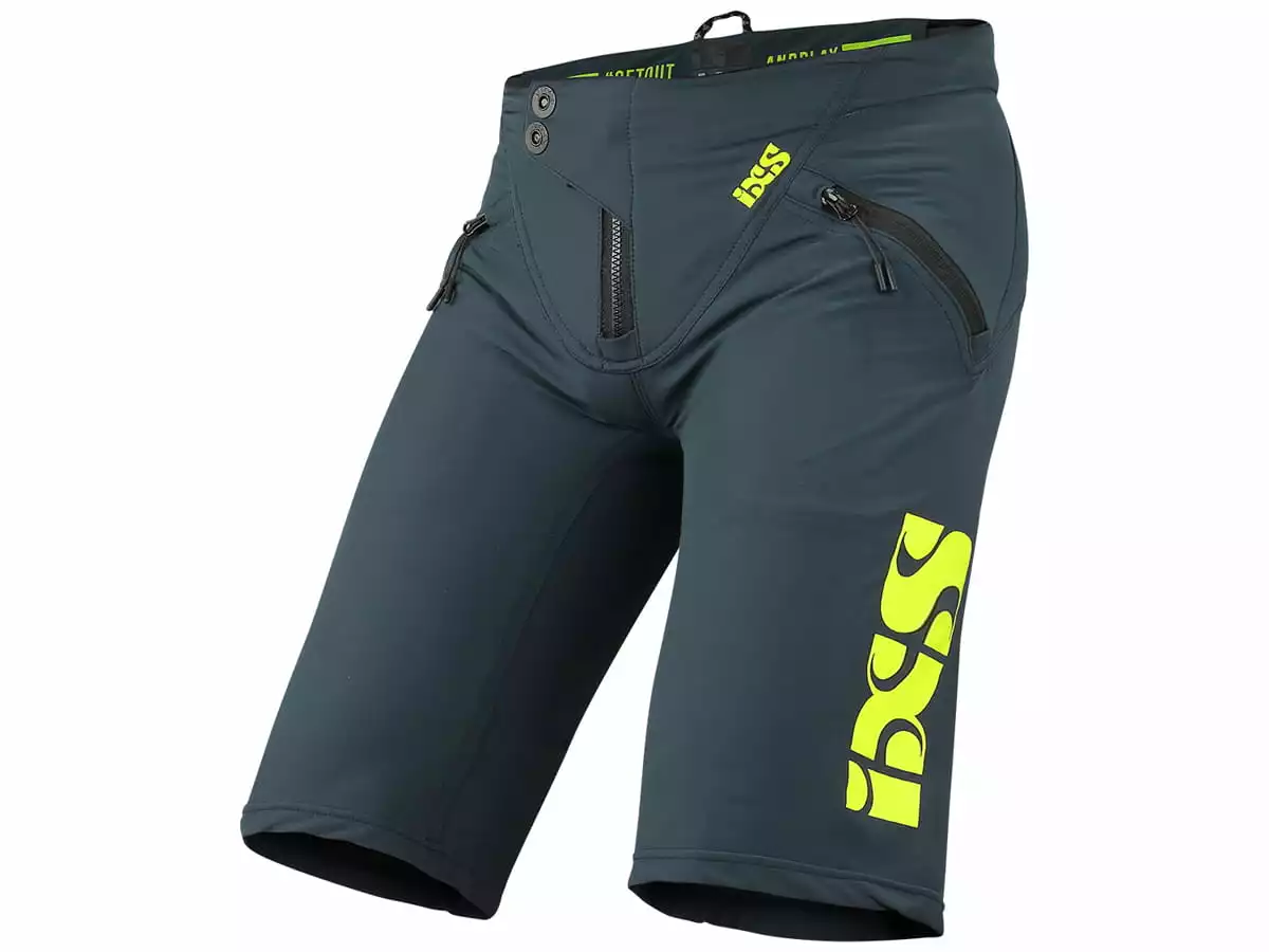 IXS Trigger Shorts - Blau/Neongelb 1 IXS Trigger Shorts - Blau/Neongelb