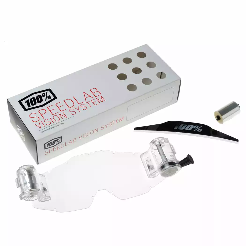 100% Speedlab Roll Off System - Clear 1 100% Speedlab Roll Off System - Clear